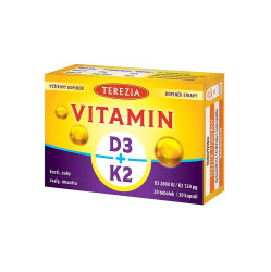 TEREZIA Vitamin D3 + K2 30 tobolek