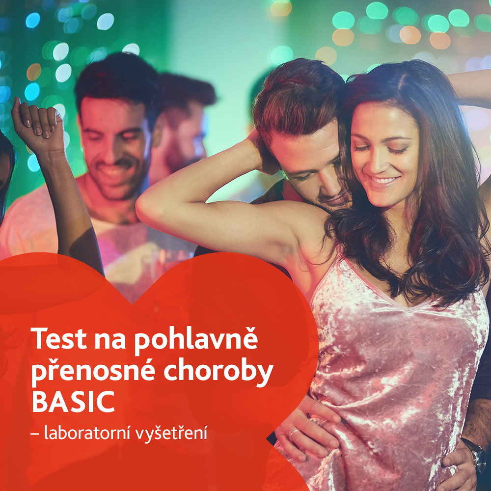 Test na pohlavně přenosné choroby BASIC - laboratorní vyšetření