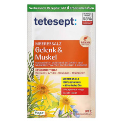 TETESEPT Svaly a pohyb mořská sůl 80 g