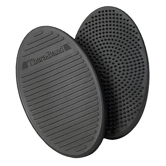 THERA-BAND Balanční podložka velmi měkká černá 34 x 26 x 6 cm