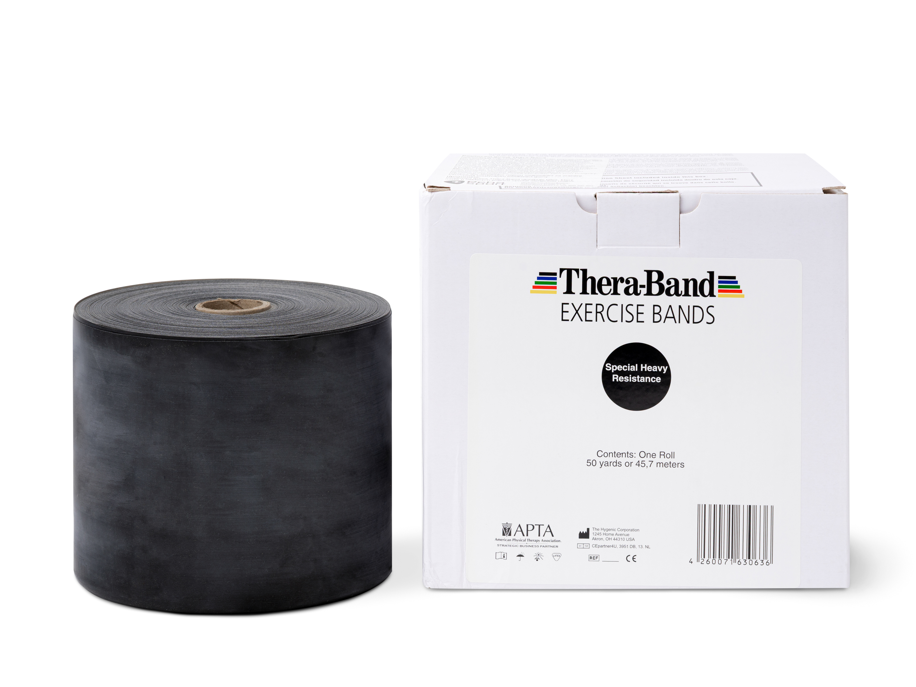 Thera-Band Posilovací guma 45,5 m, černá, speciálně silná