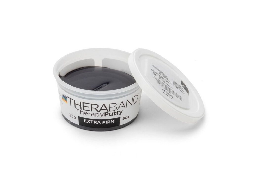 Thera-Band Therapy Putty, terapeutická hmota 85g, šedá, extra tuhá