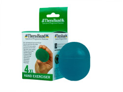 THERABAND Hand Exerciser XL - posilovač rukou gelové vajíčko, zelené - středně měkké