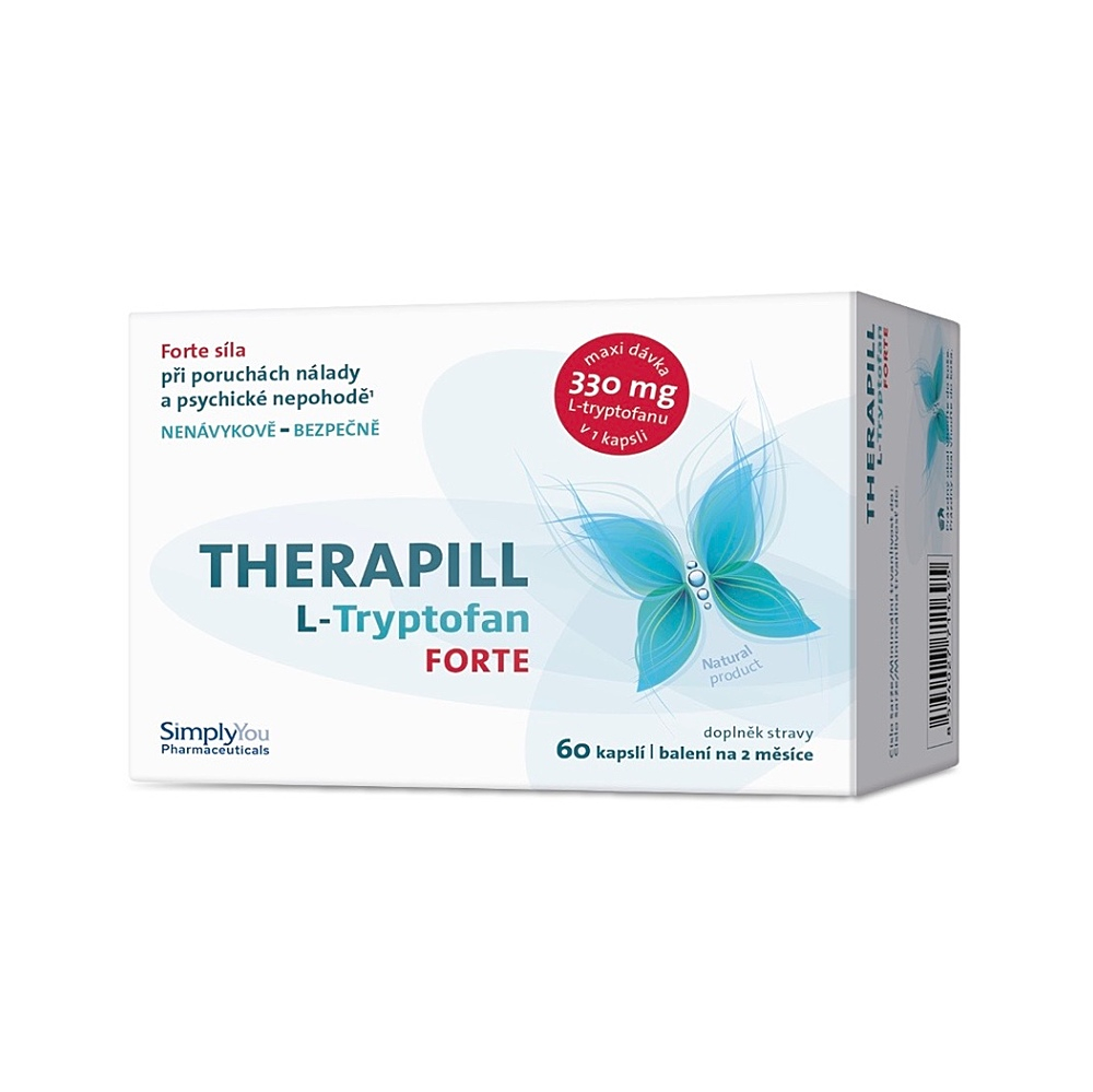 THERAPILL L-Tryptofan forte 60 kapslí