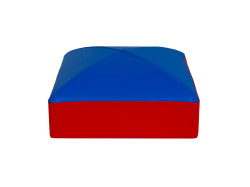 TheraToys Balanční modul - kámen, 40 x 19 x 40 cm Barva: Modro-červená