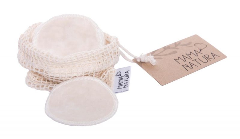 TIERRA VERDE Pratelné odličovací tamponky - malé 6 ks