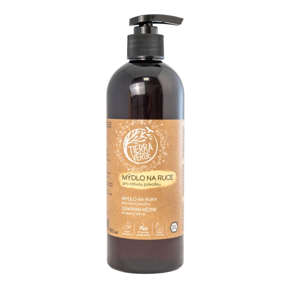 Tierra Verde Tekuté mýdlo pro citlivou pokožku 480 ml