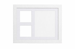 Tiny Memories Sada na otisk miminka v dřevěném rámečku, trojrámek Magic inkoust