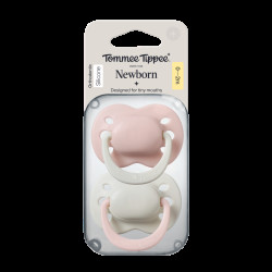 Tommee Tippee Silikonový dudlík Newborn Girl 0-2m 2 ks více barevných variant