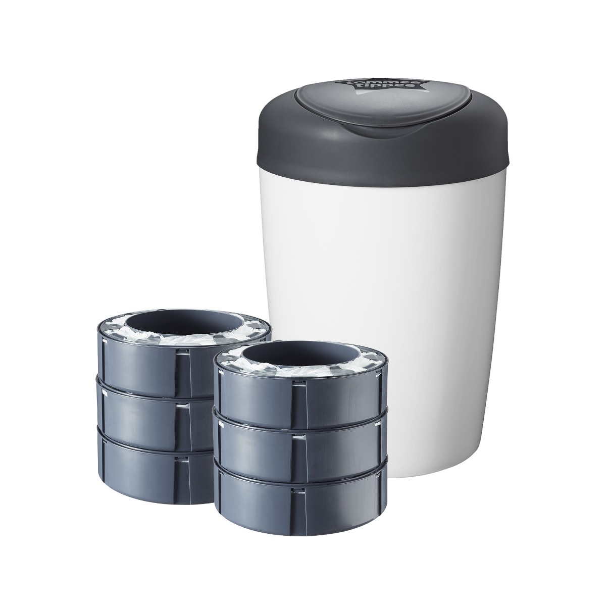 Tommee Tippee Simplee koš + náhradní kazety 6 ks