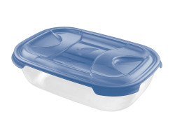Tontarelli Dóza na potraviny Nuvola obdélníková 1,15 l 1 ks modrá