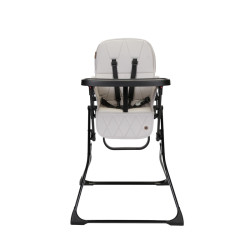 Topmark LUCKY jídelní židle, šedo-béžová