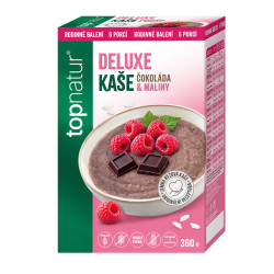 Topnatur Deluxe čokoláda&maliny kaše 360 g