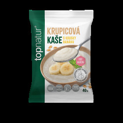 TOPNATUR Krupicová kaše banán 40 g