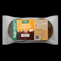 TOPNATUR Kukuřičný chlebíček slaný karamel v mléčné polevě 70 g