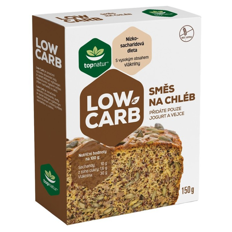 TOPNATUR Low carb Směs na chléb 150 g