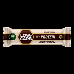 TOPNATUR Low Carb tyčinka proteinová crispy vanilla 40 g