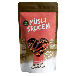 TOPNATUR Müsli srdcem Belgická čokoláda&Brusinky 350 g