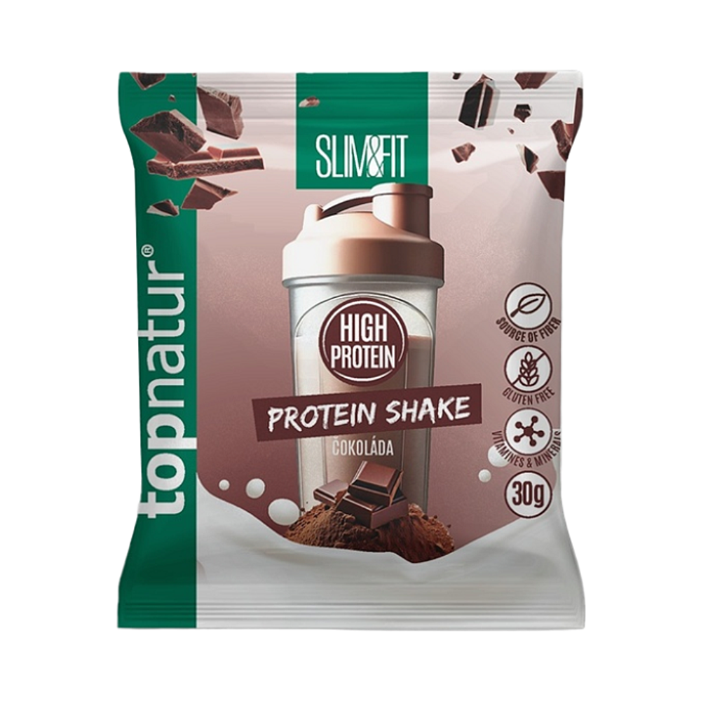 TOPNATUR Slim&Fit shake čokoláda bez lepku 30 g