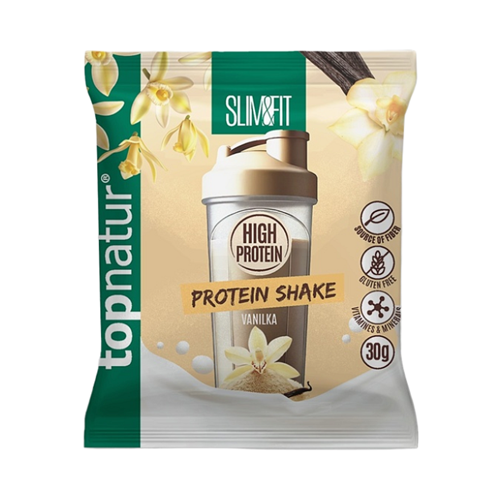 TOPNATUR Slim&Fit shake vanilka bez lepku 30 g