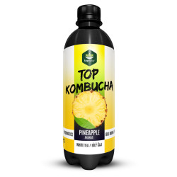 TOPNATUR Top kombucha bílý čaj a ananas 500 ml