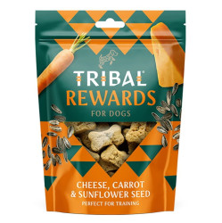 TRIBAL Rewards Cheese & Carrot & Sunflower Seed pamlsek pro psy 125 g
