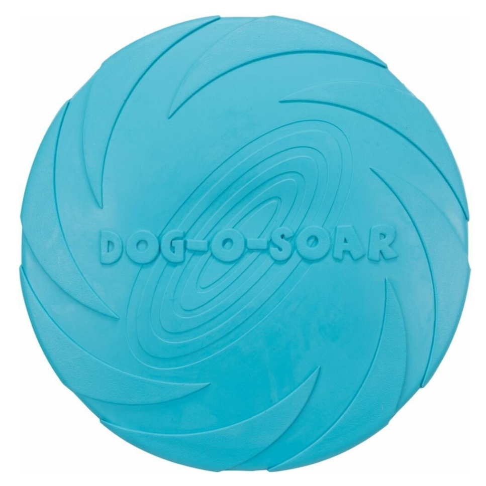 TRIXIE Mini létající disk z přírodní gumy pro psy 15 cm mix barev