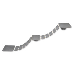 Trixie Most k připevnění na stěnu šedá 150x30cm