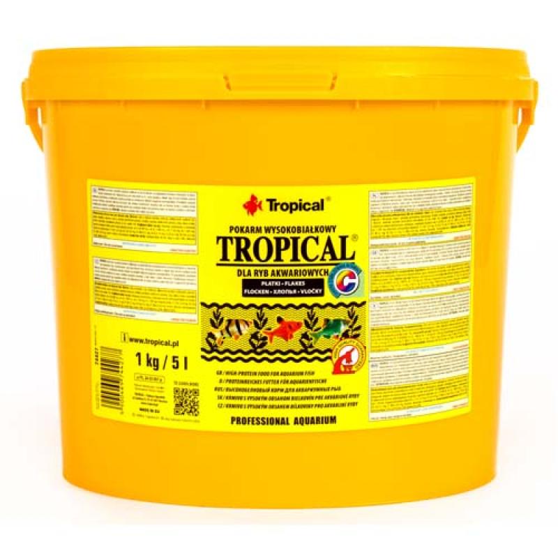 Tropical Tropical 5l/1kg vysokoproteinové krmivo pro akvarijní ryby