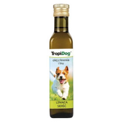 Tropidog Lososový a lněný olej pro psy 250ml