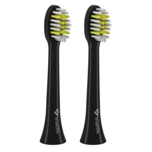 TRUELIFE SonicBrush Compact Heads Black Sensitive náhradní hlavice 2 kusy