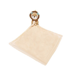 Tulilo Baby Ručník s hračkou Lvíček, 35x35cm