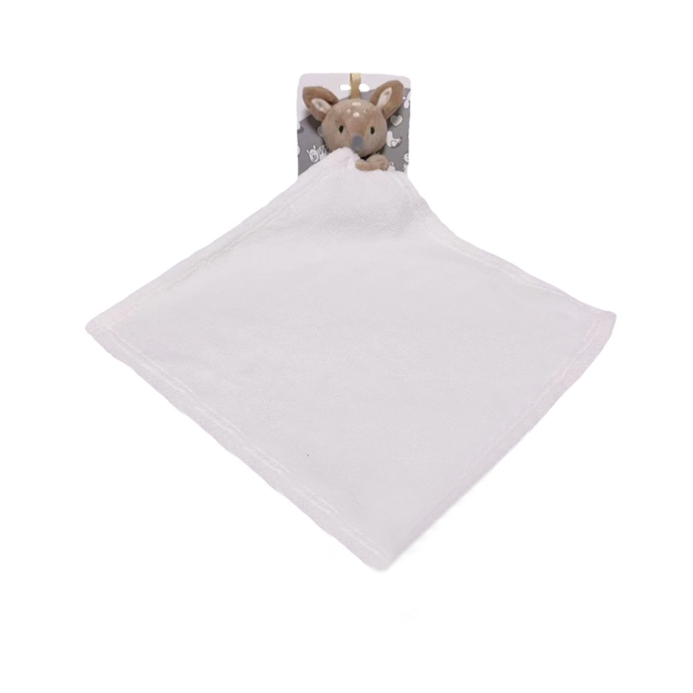 Tulilo Baby Ručník s hračkou Srnka, 35x35cm