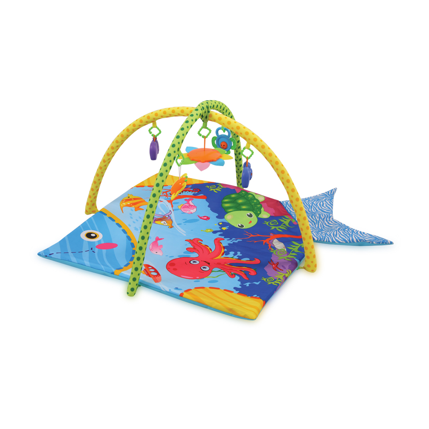 TULIMI Hrací deka s hrazdou  OCEAN