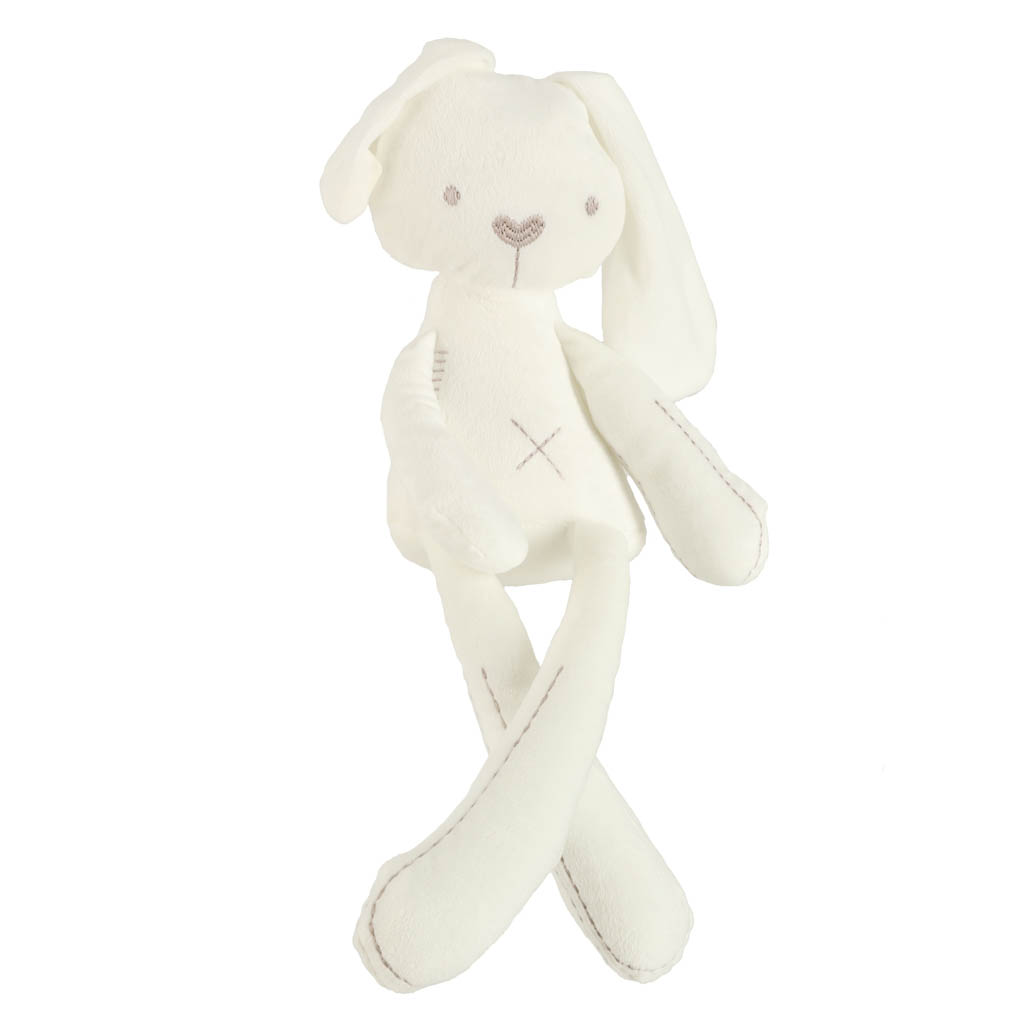 TULIMI Plyšový mazlík pro děti Bunny Love, smetanový, 54cm