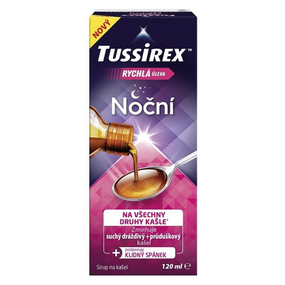 TUSSIREX Noční sirup 120 ml