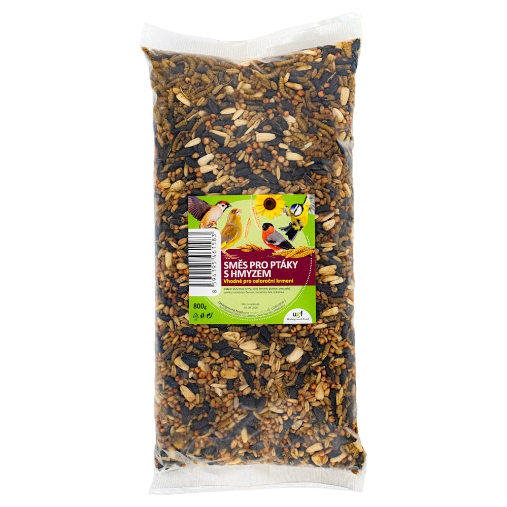 UGF směs pro ptáky s hmyzem 800 g