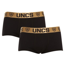 UNCS 2PACK pánské boxerky Goldman nadrozměr (21L170PSPP) 5XL
