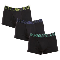 Under Armour 3PACK pánské boxerky černé (1383891 002) M
