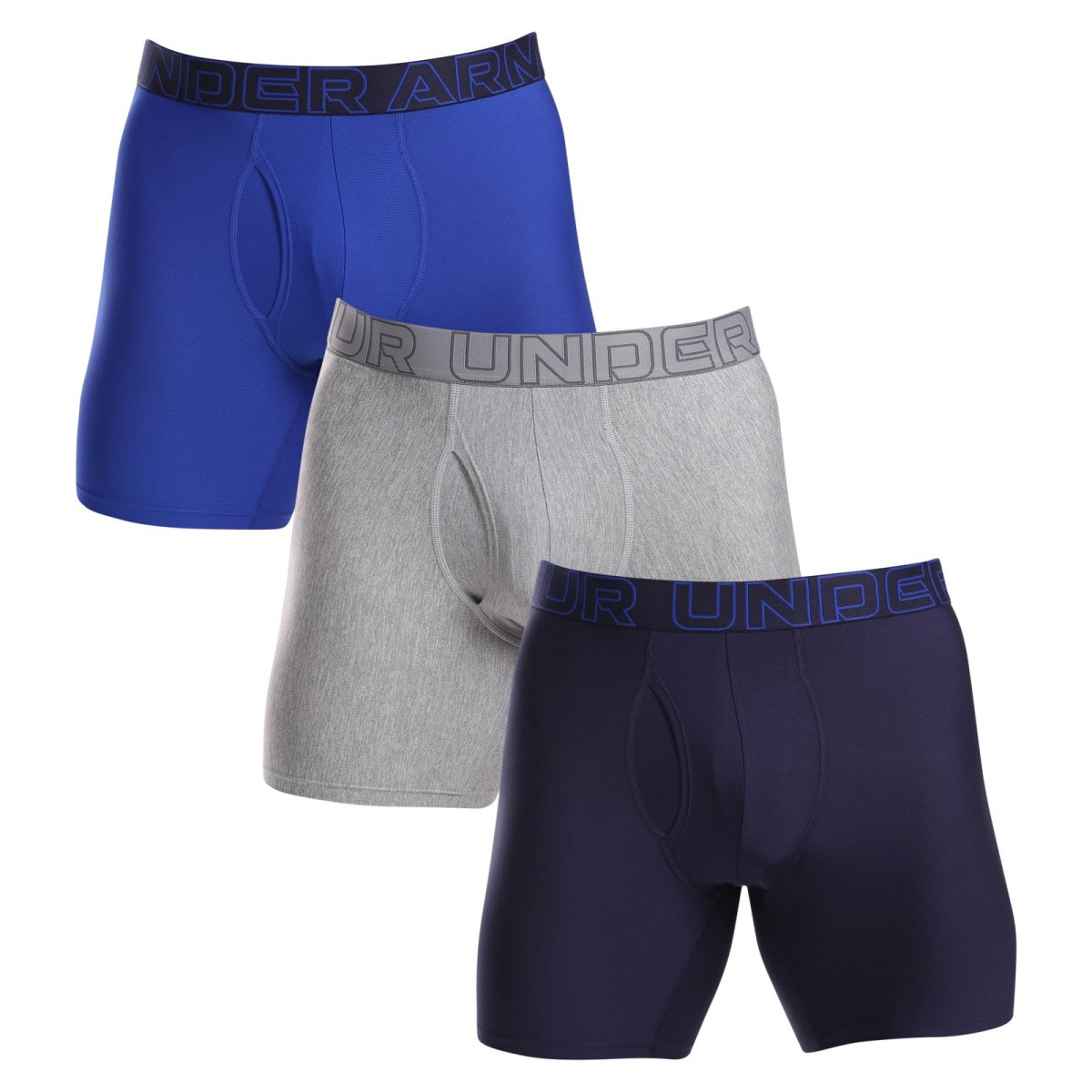Under Armour 3PACK pánské boxerky vícebarevné (1383884 410) 3XL