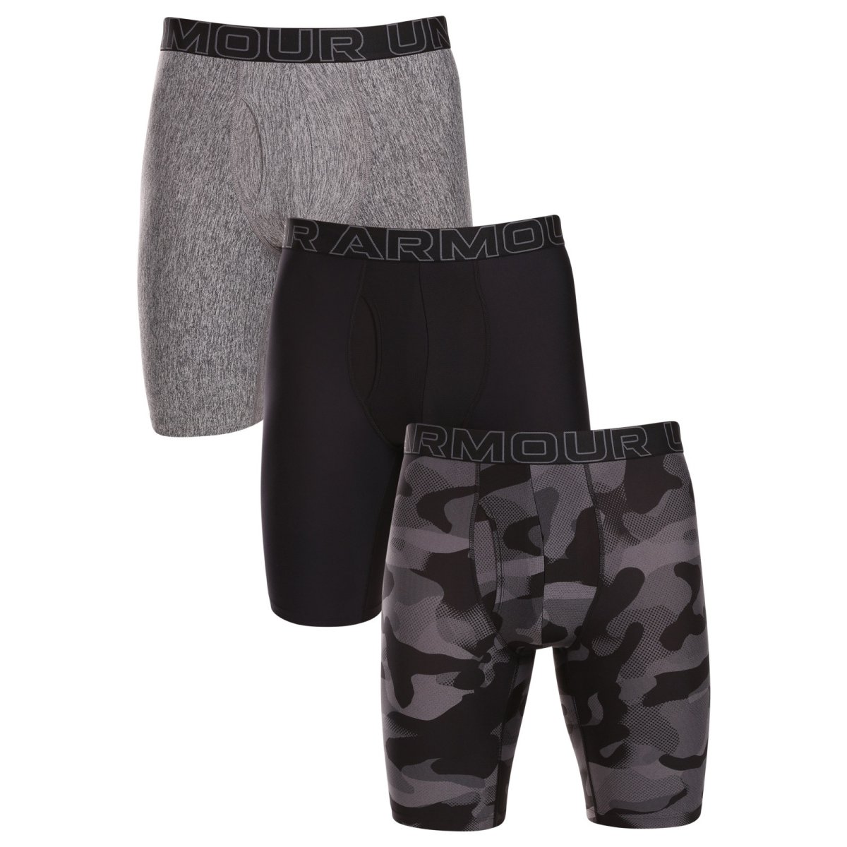 Under Armour 3PACK pánské boxerky vícebarevné (1383881 001) 5XL
