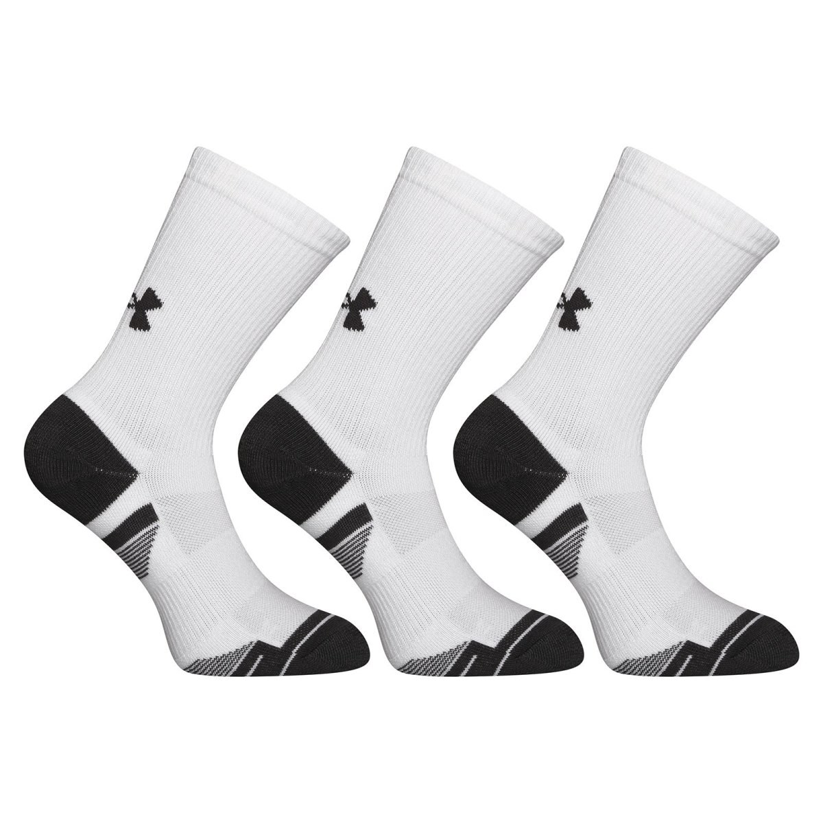 Under Armour 3PACK ponožky bílé (1379512 100) XL