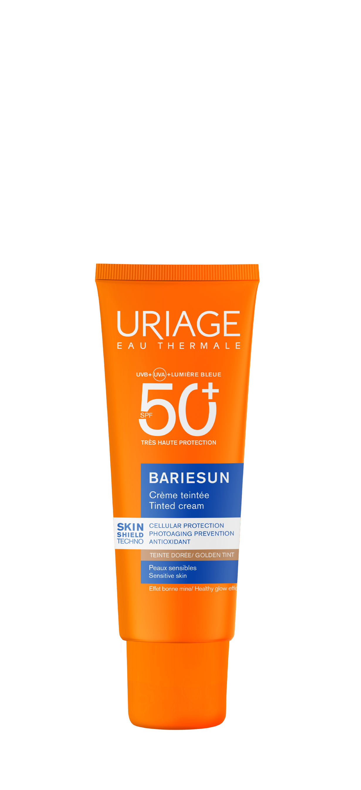 Uriage Bariésun Tónovaný opalovací krém SPF50+ zlatý odstín 50 ml