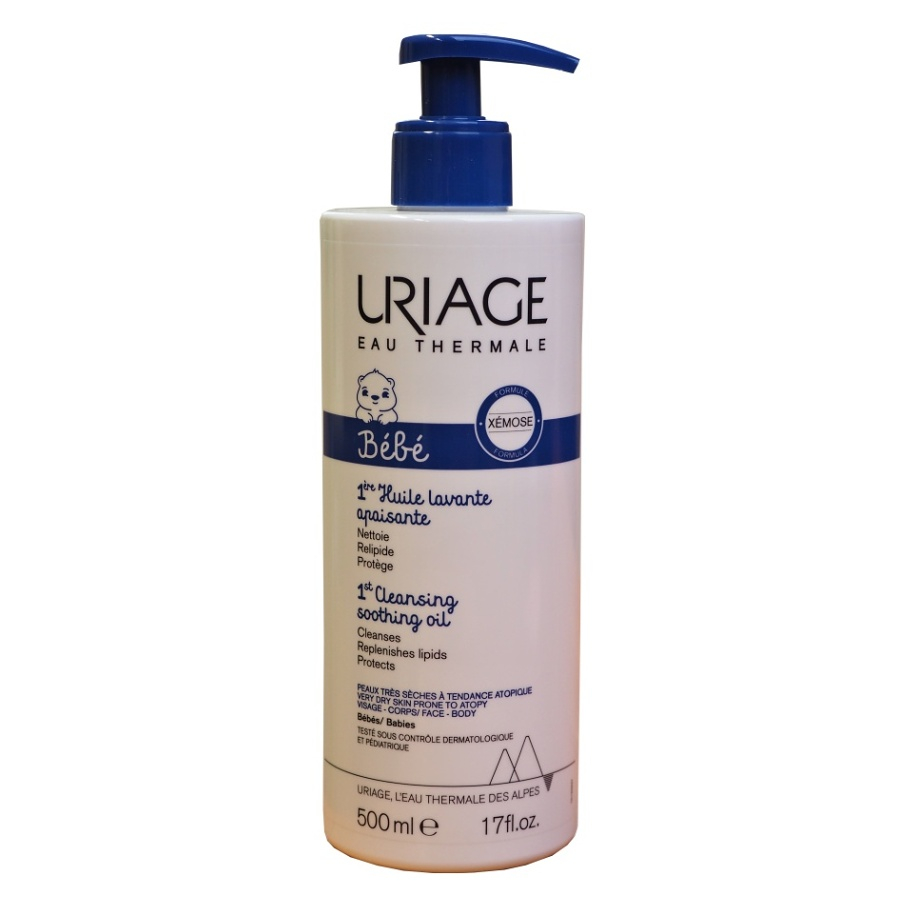 URIAGE Bébé zklidňující čisticí olej 500 ml