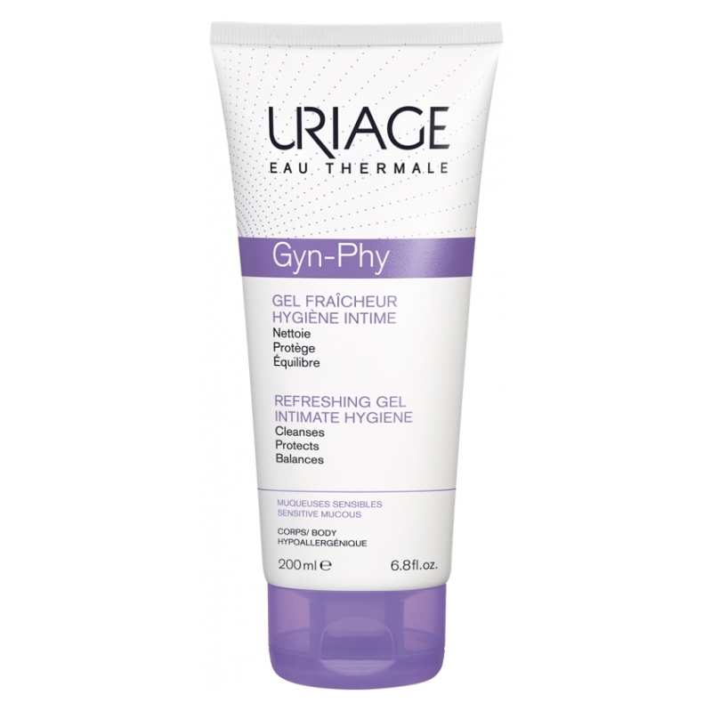URIAGE Gyn Phy Osvěžující mycí gel na intimní hygienu 200 ml