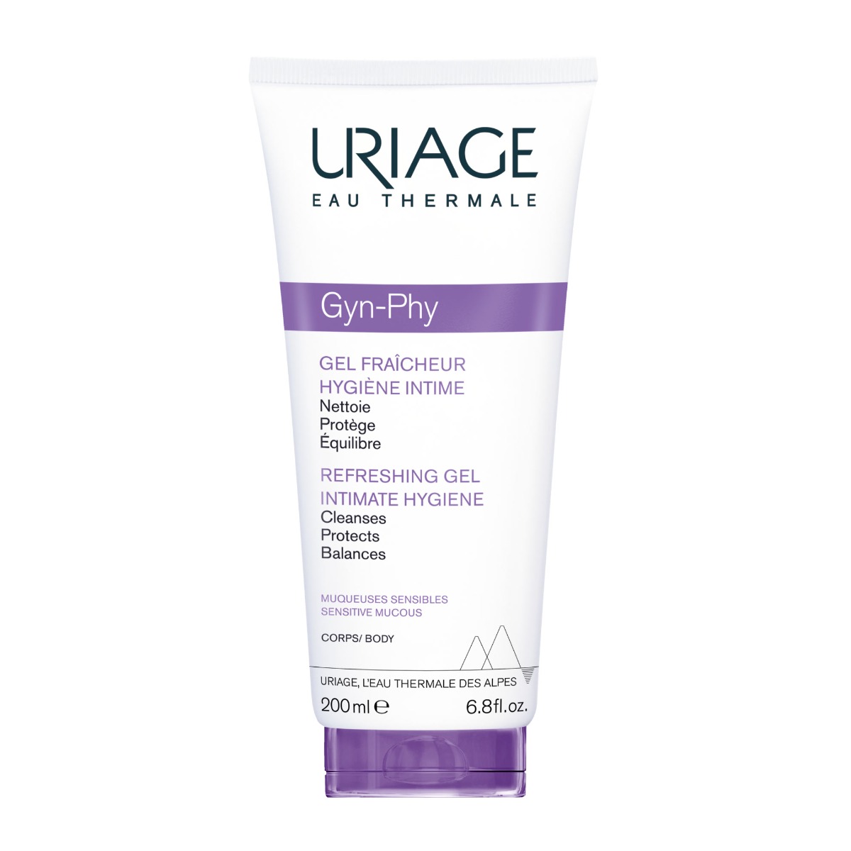 Uriage Gyn-phy Osvěžující mycí gel na intimní hygienu 200 ml