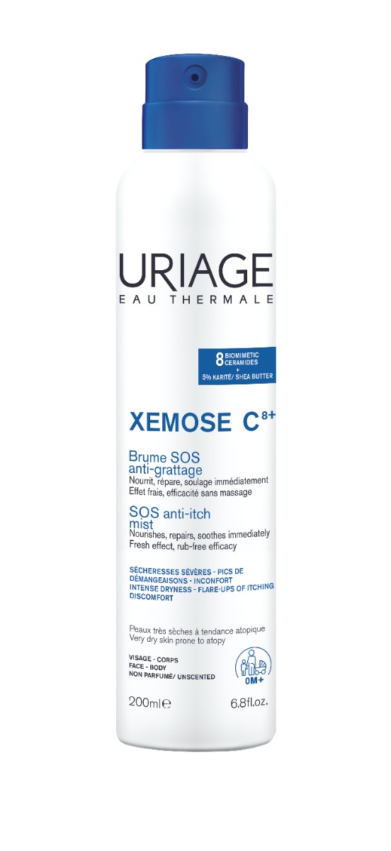 Uriage Xémose C8+ SOS Přípravek na suchou pokožku 200 ml