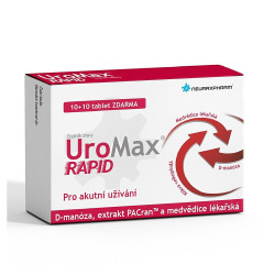 UROMAX Rapid 10 +10 tablet ZDARMA
