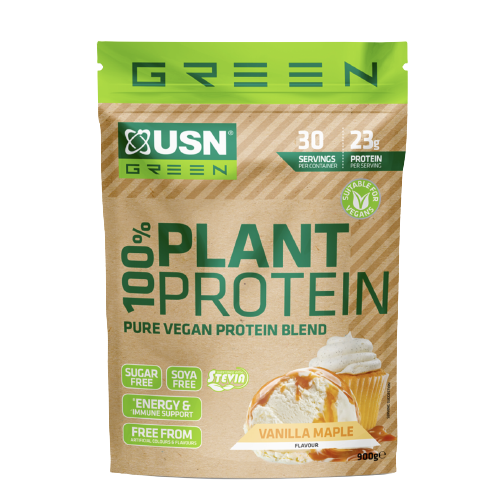 USN 100% Plant Protein vanilka 900 g