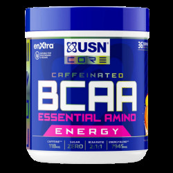 USN BCAA+ Power Punch Energy 400g - mango, pomeranč